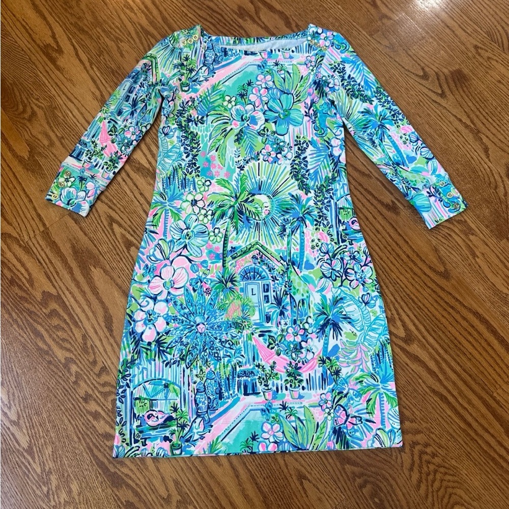 Lilly Pulitzer UPF 50 Sophie Dress Lilly’s House Women’s XS